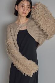 ループニットボレロカーディガン※一部店舗のみ入荷