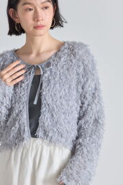 【8/15 SALE再値下げ！】フェザーリボンカーディガン※一部店舗のみ入荷＊SALE品につき返品/交換/注文確定後の変更キャンセル不可＊