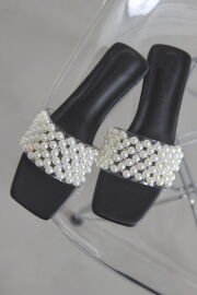 パールフラットサンダル