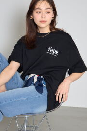 【8/15 SALE再値下げ！】天竺ロゴTシャツ※一部店舗のみ入荷＊SALE品につき返品/交換/注文確定後の変更キャンセル不可＊
