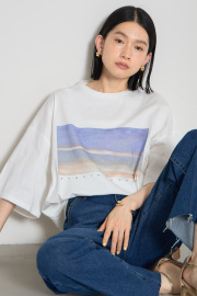 【SPRING SALE】フォトプリントTシャツ※一部店舗のみ入荷＊SALE品につき返品/交換/注文確定後の変更キャンセル不可＊