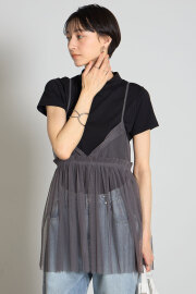 【8/27 0:00 SALE再値下げ！】チュールTシャツセット※一部店舗のみ入荷＊SALE品につき返品/交換/注文確定後の変更キャンセル不可＊