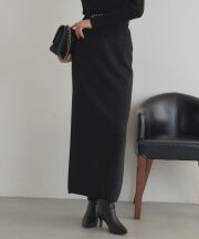 【FINAL SALE】ラメニットタイトスカート＊SALE品につき返品/交換/注文確定後の変更キャンセル不可＊