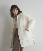 美品❗️NOSTALGIA ライトコート トレンチコート ロングコート キャメル春 EMODA ロングトレンチコート（キャメル） -ファッション通販
