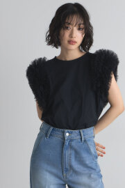 サイドチュールプルオーバー※一部店舗のみ入荷