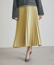 【WEB限定】カットスエードプリーツスカート