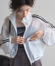 【オフィシャルサイト限定】オーガンジーラインブルゾン