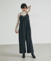 【MORE SALE】レースキャミオールインワン＊SALE品につき返品/交換/注文確定後の変更キャンセル不可＊
