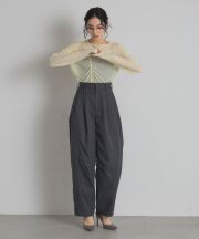 【WEB限定】タフタワイドカーブパンツ