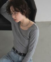 【オフィシャルサイト限定】UネックコンパクトロンT