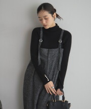 【オフィシャルサイト限定】ツイードベアサロペット