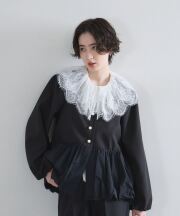 【オフィシャルサイト限定】バルーンペプラムジャケット