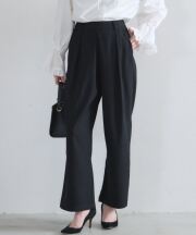 【オフィシャルサイト限定】美脚タックパンツ（ 145-203570とセットアップ可能）