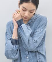 【オフィシャルサイト限定】テンセルデニムフードシャツ