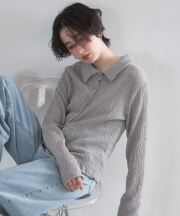 【オフィシャルサイト限定】シアージャガードポロカーデ