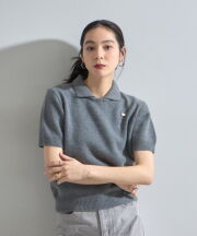 【オフィシャルサイト限定】衿付き半袖ニット