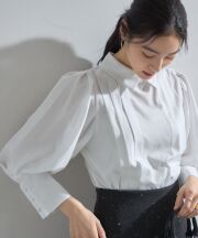 【オフィシャルサイト限定】ボリュームスリーブタックシャツ