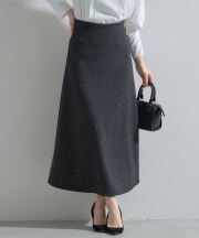 【オフィシャルサイト限定】  ストーン付きスカート