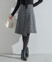 【オフィシャルサイト限定】デザイン切替チェックスカート