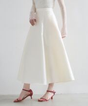 【オフィシャルサイト限定】美シルエット上品フレアスカート