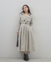 【オフィシャルサイト限定】トレンチ型ジャケット＋ワンピースset up