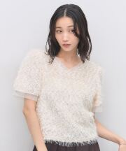8月15日新色＆再販！Vネックシャギートップス