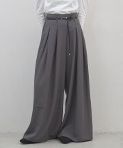 【オフィシャルサイト限定】ベルト付きタッグ入りワイドパンツ
