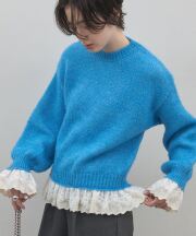 【オフィシャルサイト限定】裾レースプルオーバー