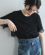 【オフィシャルサイト限定】レース付きプルオーバー