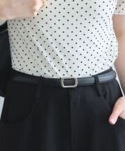 【オフィシャルサイト・店舗限定】スクエアバックルベルト