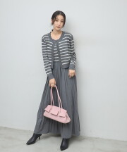 【オフィシャルサイト限定】カーディガンアンサンブルドッキングワンピース