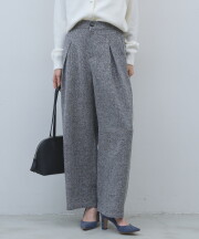 【オフィシャルサイト限定】タックワイドパンツ