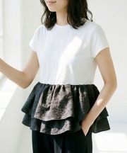 【入荷希望受付中☆】2段フリルTシャツ《RequestProject》 ※入荷希望数により商品化しない場合がございます。