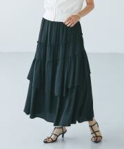 【TIME SALE】《RequestProject》アシメティアードスカート＊SALE品につき返品/交換/注文確定後の変更キャンセル不可＊