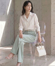 H様2点おまとめ専用です☻ ARVELLIA｜ SHARP EDGE HIGH-WAIST PANTS