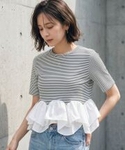 【入荷希望受付中☆】フリルヘムリブプルオーバー   《RequestProject》 ※入荷希望数により商品化しない場合がございます。