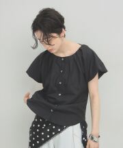 【ARVELLIA】SOFT PLEAT BLOUSE