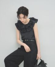 【ARVELLIA】CLOUD RUFFLE BLOUSE