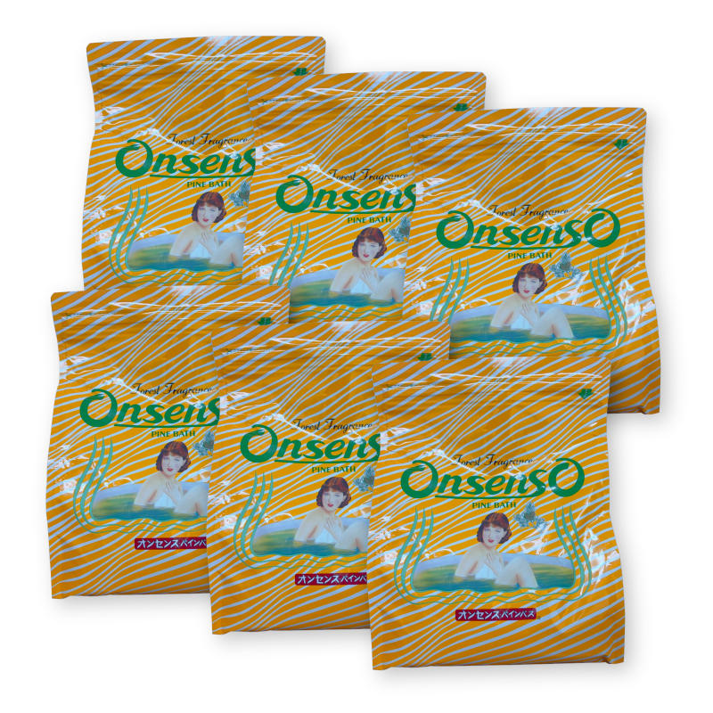 【送料無料 オンセンス 入浴剤 6パック（2.1kg×6） パインバス】