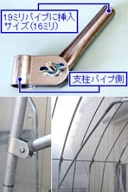 内張りトンネル金具