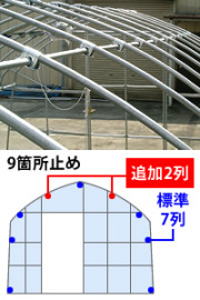 ストロングハウス　直管9箇所どめ