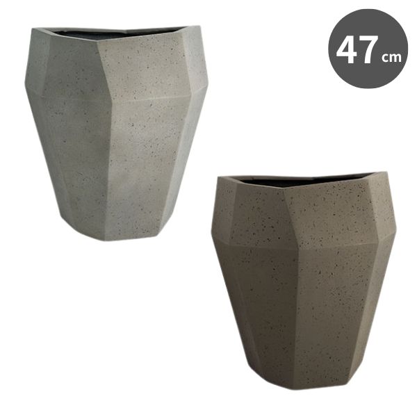 【植木鉢／軽量鉢／プランター】オクタジオ ミドル 47cm
