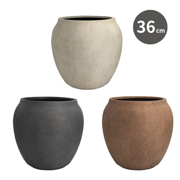 鉢・プランター ROOST 植木鉢／軽量鉢／プランター】ルノ ジャー 36cm（EB-RJ3635）