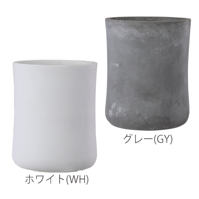 ファイバークレイ製／プランター／植木鉢】バスク キューブ 40cm（GA