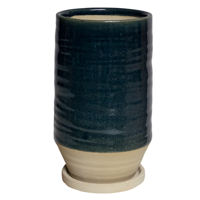 鉢 壺 インテリア鉢/陶器鉢/BOEX】テビー トール Φ16cm (HO-19054)