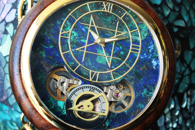 POCKET WATCH MODEL 懐中時計/アズロマラカイト 45mm サンダル