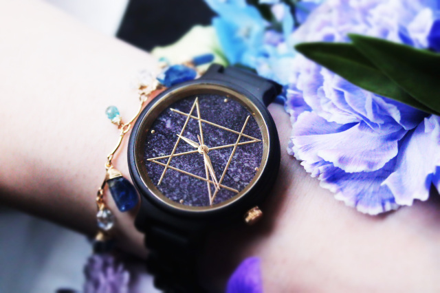 2サイズ】QUARTZ MODEL クオーツモデル／スパーライト 天然木バンド