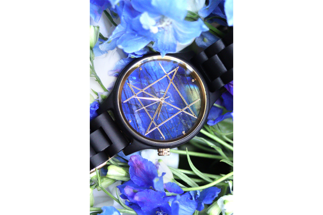 数量限定次回廃盤【2サイズ】クオーツモデル／ラブラドライト エボニー  