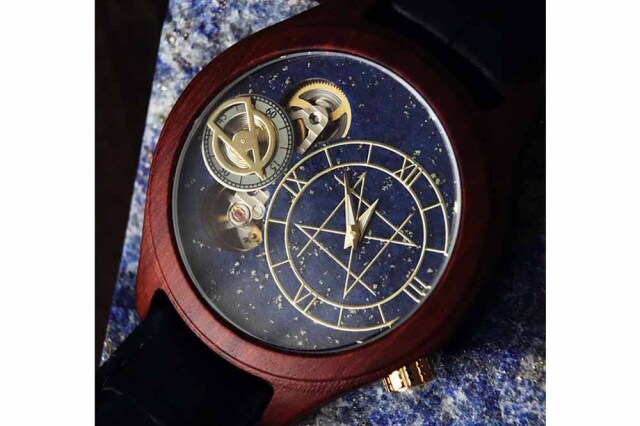 DOUBLE MOVEMENT MODEL ダブルムーブメントモデル／ラピスラズリ 45mm  