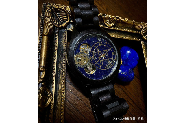 DOUBLE MOVEMENT MODEL ダブルムーブメントモデル／ラピスラズリ 45mm  